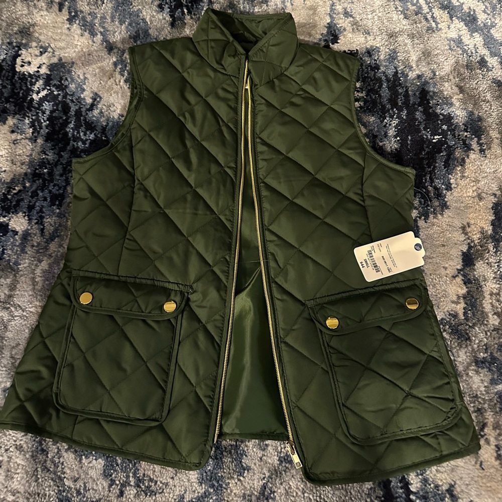 Olive St John’s Bay vest